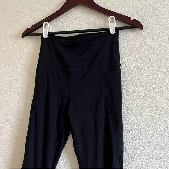 MPG Women's Black Side Pocket High Waisted Activewear Leggings Size XS - Picture 1 of 11